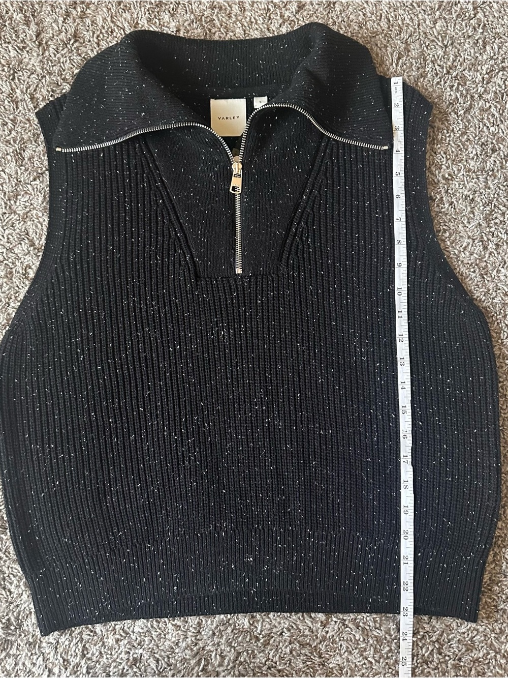 VARLEY Half Zip Rib Vest - Picture 10 of 10